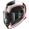 Shark Moto Shark Helmet Casco Integrale Spartan 1.2 Priona Bianco-Nero-Rosso taglia XL