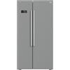 Beko GN163130PTN - Frigorifero Side-by-Side 580 L, 179 cm, Classe F, 38 dB, Total No-Frost, HarvestFresh, ProSmart Inverter, Inox