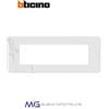 BTICINO JA4807EM Placca 7 moduli in tecnopolimero Carrara - MatixGO