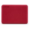 Toshiba Canvio Advance 4TB | Hard disk esterno portatile da 2.5", USB 3.2 Gen 1, compatibile con Windows e MacOS - Rosso