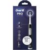 Procter & gamble srl ORALB PRO 1 SPAZZOLINO ELETTRICO NERO+1 TESTINA DI RICAMBIO