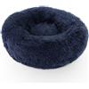 Luna e Teo Luna&Teo Cuccia Ciambella Pelosa Blu Notte 60CM