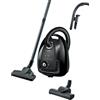 BOSCH Aspirapolvere con sacco Serie 4 BGB38BA3T Nero