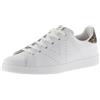 victoria Sneaker Tenis Pelle & Retro Glitterato & Logo Traforato 1125104 per Donna Taupe 38