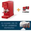 Illy Macchina Iperespresso A Capsule Y3.3 Rossa + 14 Capsule Caffè + Kit Accessori 100 Palettine/bicchierini/zucchero