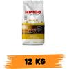 Kimbo Caffè in Grani Espresso Miscela Amalfi 100% arabica 12 kg