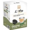 Pop Caffè E-mio Ginseng Amaro 16 Capsule Compatibili A Modo Mio