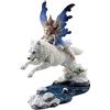 Nemesis Now Free Spirit - Statuetta 31 cm, colore: bianco, misura 27 cm