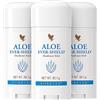 Forever Living Products Ever Shield Deodorant - Deodorante con Aloe Vera - Pacchetto di 3 prodotti
