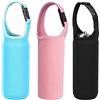 DKTOTIUP Custodia Protettiva Bottiglia d'Acqua 3 Pezzo Manicotto Della Bottiglia Dell'Acqua Neoprene Custodia Protettiva Per Bottiglia d'Acqua Portatile Custodia Protettiva Tinta Unita Bottiglia d'Acqua