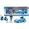 Giochi Preziosi Polizia - Auto E Moto Della Polizia, Veicoli A Ruota Libera, Personaggio Della Polizia Incluso Da 7 Cm, Completo Di Accessori,Per Bambini a Partire Dai 4 Anni
