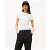 Tommy Jeans T-shirt slim fit con logo Donna