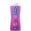 Durex massage 2in1 gel massaggio corpo e lubrificante aloe vera lenitivo 200 ml