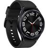 Samsung Galaxy Watch6 Classic SM-R950NZKADBT smartwatch e orologio sportivo 3,3 cm (1.3) OLED 43 mm Digitale 432 x 432 Pixel Touch screen Nero Wi-Fi GPS (satellitare)