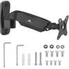 Maclean Supporto a parete per monitor Maclean, 17-32'', 9 kg max, molla meccanica, MC-979