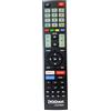 Digiquest Telecomando compatibile con TV a marchio TELEFUNKEN, VESTEL e BEKO | Tasti fluorescenti e dedicati alle piattaforme streaming I Già configurato e pronto all'uso