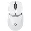 Logitech G G309 LIGHTSPEED Mouse gaming wireless leggero, interruttori ibridi LIGHTFORCE, sensore HERO 25K, oltre 300 ore con batteria AA, 6 pulsanti programmabili, PC e Mac - Bianco