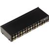 KALEA-INFORMATIQUE Scatola splitter audio e/o video di tipo switch RCA per instradare 1 ingresso a 8 uscite o 8 ingressi a 1 uscita
