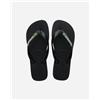 Havaianas Brasil Logo M - Infradito - Uomo - Nero