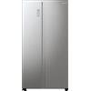 Hisense Frigorifero Americano Side by Side Capacità 550 Litri Classe E No Frost colore Inox - RS711N4ACE