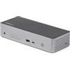 StarTech.com USB C Dock - 4K 60Hz Quad Monitor DisplayPort & HDMI - Universal US