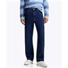 Tommy Jeans regular Jeans fit dritti sbiaditi sulle cuciture Uomo