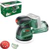 Bosch Levigatrice rotoorbitale a batteria UniversalOrbit 18V-20 (Levigatura su superfici in legno, laccate e verniciate di medie e grandi dimensioni; diametro: 125 mm; 18 Volt System; senza batteria)