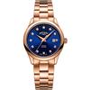 Rotary | Oxford da donna | placcato pvd oro rosa | quadrante blu soleil | LB05096/05/D