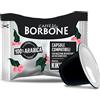 Borbone 50 capsule caffè borbone kikka 100% arabica compatibili nespresso