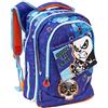 Go Pop - Zaino Estensibile Born to Play- 3 Grafiche Frontali Intercambiabili e Pop-Up, 3 Scomparti con cerniera, Schienale e Spallacci Imbottiti, adatto alla scuola primaria, 31 l x43 h x17,5 p cm