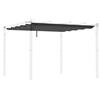 VivaGarden Copertura Pergola 3x3 mt Top in Poliestere Traspirante con 10 Fori di Drenaggio colore Grigio Scuro - 812VGCG