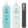 SBC Gel viso e corpo e crema mani con alghe blu e minerali + lima