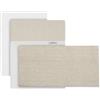 Cambrass Set Lenzuola per Culla Lettino 3 pezzi 100% Cotone LINO BEIGE 80x120
