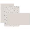 Cambrass Set Lenzuola per Culla LETTINO 3 pezzi 100% Cotone BRANCH BEIGE 60X120
