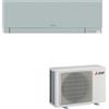 Mitsubishi Electric Condizionatore a muro monosplit MITSUBISHI ELECTRIC Kirigamine 12000 BTU classe raffreddamento A+++,grigio