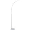 NOVECENTO Lampada da terra LED Roxie bianco, luce bianco naturale 1000 lumen, dimmerabile NOVECENTO