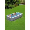 Bestway Piscina fuori terra tubolare BESTWAY Power grigio scuro L int 3.82 x 1.81 m