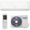 Hisense Condizionatore a muro monosplit inverter monosplit HISENSE HALO + 12000 BTU classe raffreddamento A++, classe di riscaldamento A+, bianco