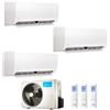 Midea Climatizzatore Midea Trial Split Xtreme Pro 9000+9000+12000 M30G-21HFN8-Q R-32 9+9+12
