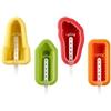 Lekue Set 4 Stampi in Silicone per Ghiaccioli Lekue Colori Assortiti - 882241