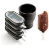 Lekue Set 4 Stampi in Silicone per Ghiaccioli Lekue Marrone - 882265