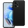 BREEZY CUSTODIA BACK COVER SHELL RIGIDA ANTISCIVOLO TRAFORATA PER XIAOMI REDMI NOTE 12 5G BLACK