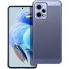 BREEZY CUSTODIA BACK COVER SHELL RIGIDA ANTISCIVOLO TRAFORATA PER XIAOMI REDMI NOTE 12 5G BLU