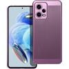 BREEZY CUSTODIA BACK COVER SHELL RIGIDA ANTISCIVOLO TRAFORATA PER XIAOMI REDMI NOTE 12 5G PURPLE