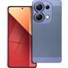 BREEZY CUSTODIA BACK COVER SHELL RIGIDA ANTISCIVOLO TRAFORATA PER XIAOMI REDMI NOTE 13 PRO 4G POCO M6 PRO BLU