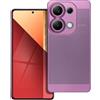 BREEZY CUSTODIA BACK COVER SHELL RIGIDA ANTISCIVOLO TRAFORATA PER XIAOMI REDMI NOTE 13 PRO 4G POCO M6 PRO PURPLE