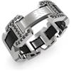 GUESS Orologio al quarzo analogico unisex con cinturino in JUMR04028JWSTBK66