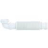 Wirquin Sifone Senzo ultrapiatto per mobili, lavabi, 25,24 cm di larghezza, 5,4 cm di altezza