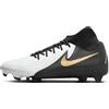 Nike FD6725-100 Phantom Luna II Academy FG/MG Uomo, White/Black-Mtlc Gold Coin EU 45