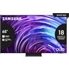 Samsung TV QE65S95DATXZT OLED 4K, Smart TV 65 Processore NQ4 AI Gen2, Infinity One, DVBT-2, Q-Symphony & Dolby Atmos, compatibile con Bixby, Alexa e Google Assistant, Graphite Black 2024
